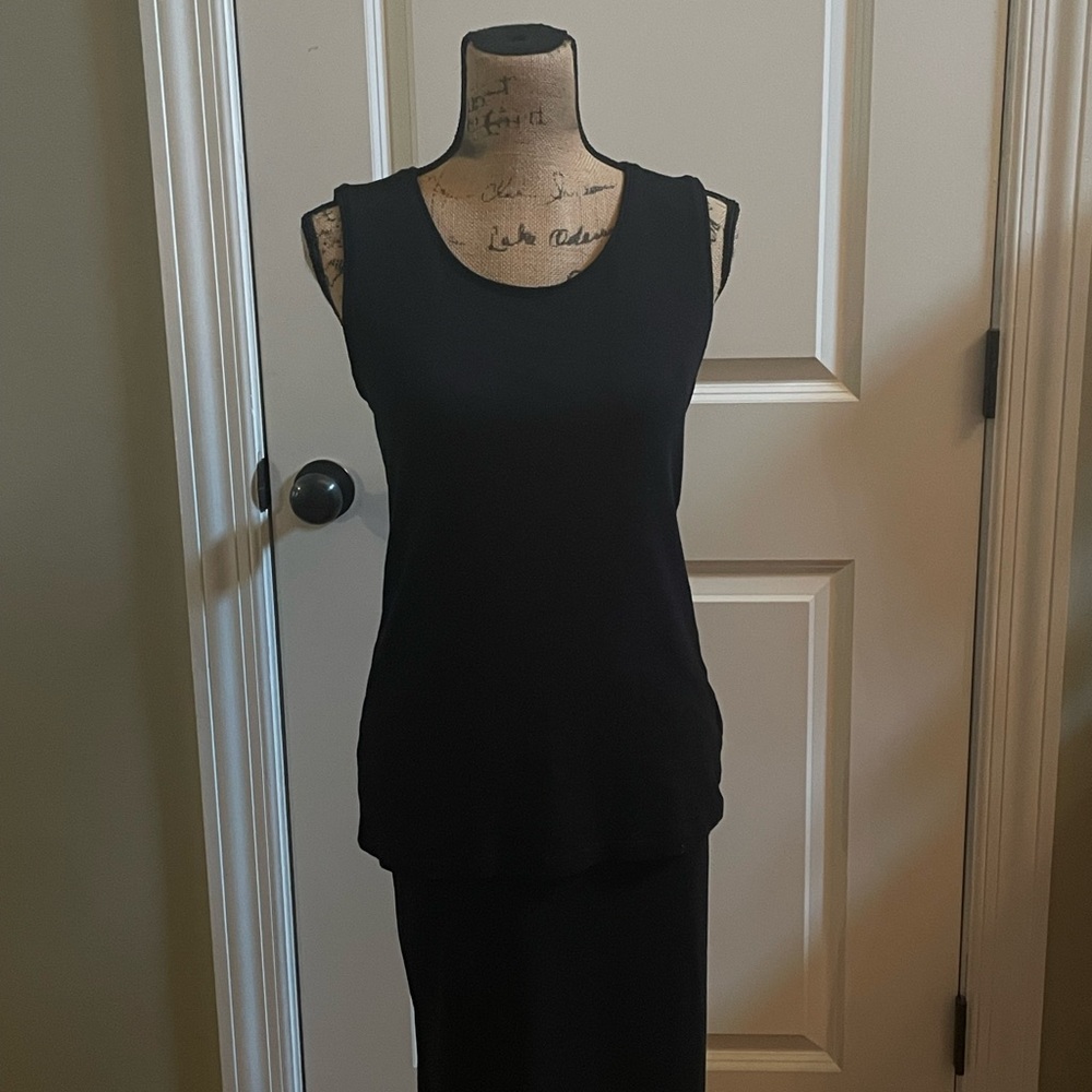 Croft & Barrow Classic Black Tank Top